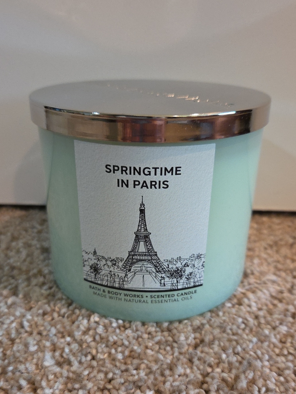 SPRINGTIME IN PARIS 3 Wick Candle Bath & Body Works